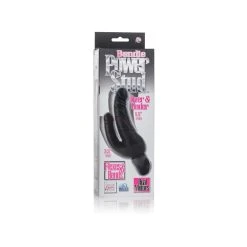 CalExotics Vibro Double Pénétration Bendie Stud Black -EasyToys Shop bendie power stud over under black 3