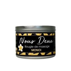 Bougie De Massage Sensuel ‘Monoï’ 120g – Nous Deux