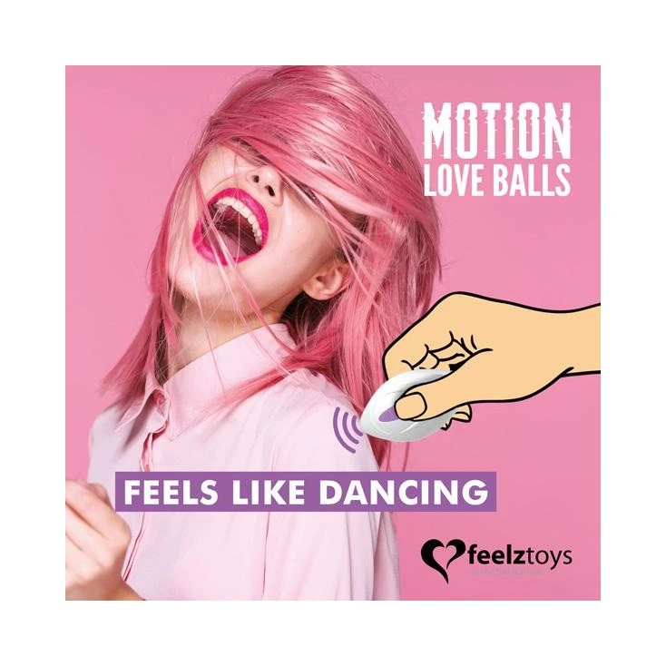 Boules De Geisha Télécommandées 'Motion Love Balls Foxy' - FeelzToys 4 Boules De Geisha Télécommandées 'Motion Love Balls Foxy' - FeelzToys – Image 4