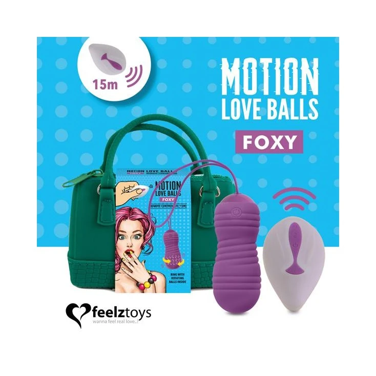 Boules De Geisha Télécommandées 'Motion Love Balls Foxy' - FeelzToys 1 Boules De Geisha Télécommandées 'Motion Love Balls Foxy' - FeelzToys