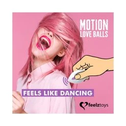 Boules De Geisha Télécommandées 'Motion Love Balls Twisty' - FeelzToys -EasyToys Shop boules de geisha telecommandees motion love balls twisty 2