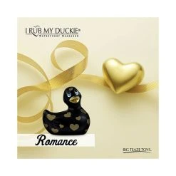 Canard Vibrant ‘I Rub My Duckie 2.0 Romance’ Noir Avec Cœurs Dorés – Big Teaze Toys -EasyToys Shop canard vibrant i rub my duckie 20 romance noir avec coeurs dores big teaze toys 2
