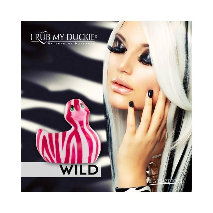 Canard Vibrant ‘I Rub My Duckie 2.0 Wild’ Tigré – Big Teaze Toys 3 Canard Vibrant ‘I Rub My Duckie 2.0 Wild’ Tigré – Big Teaze Toys – Image 3