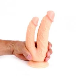 Dildo Double Pénétration à Ventouse Diamètres Différents - Kiotos Cox -EasyToys Shop dildo double penetration 19 cm ventouse diametres differents kiotos cox 3