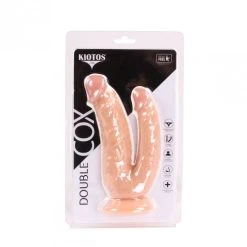 Dildo Double Pénétration à Ventouse Diamètres Différents - Kiotos Cox -EasyToys Shop dildo double penetration 19 cm ventouse diametres differents kiotos cox 5