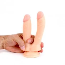 Dildo Double Pénétration 19 Cm Ventouse - Kiotos Cox -EasyToys Shop dildo double penetration 19 cm ventouse kiotos cox 3