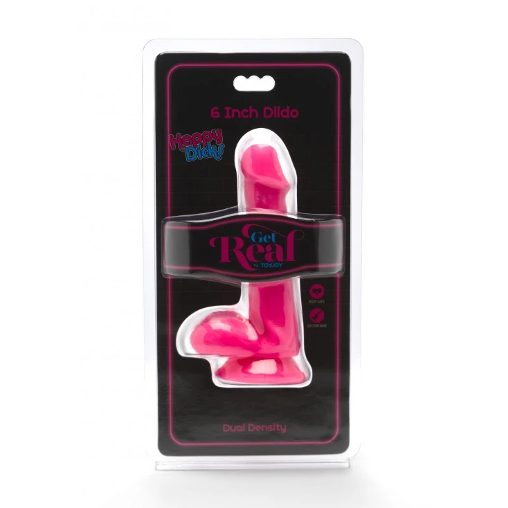 Dildo Ventouse Avec Testicules Happy Dicks 15 Cm - ToyJoy 3 Dildo Ventouse Avec Testicules Happy Dicks 15 Cm - ToyJoy – Image 3