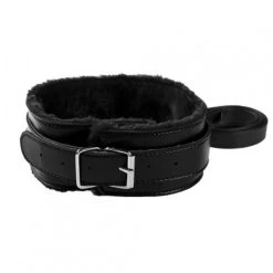 Ensemble Collier Fausse Fourrure Et Laisse Assortie - BDSM By Paradise Boutik