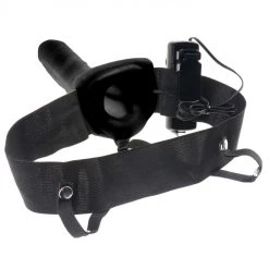 Pipedream Products FFS For Him Or Her Vibrating Hollow Strap-On Black -EasyToys Shop ffs for him or her vibrating hollow strap on black 2