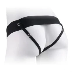 Pipedream Products FFS For Him Or Her Vibrating Hollow Strap-On Black -EasyToys Shop ffs for him or her vibrating hollow strap on black 5