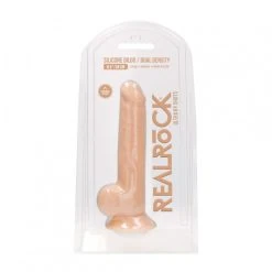 Gode à Ventouse Dual Density Avec Testicules 17 Cm D'Insertion - RealRock -EasyToys Shop gode a ventouse dual density avec testicules 17 cm d insertion realrock 4