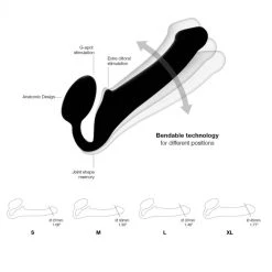 Gode Ceinture Strap-on-Me XL 19 Gode Ceinture Strap-on-Me XL -EasyToys Shop gode ceinture strap on me xl 9