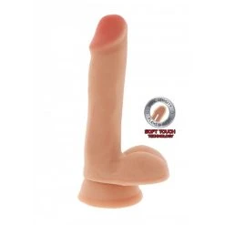 Gode Ventouse Avec Testicules Dual Density Cock 6 - ToyJoy