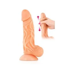 "JO" Gode Ventouse - Real Body