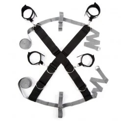 Fifty Shades Of Grey Keep Still - Kit écarteur En Croix Pour Lit -EasyToys Shop keep still kit ecarteur en croix pour lit 3