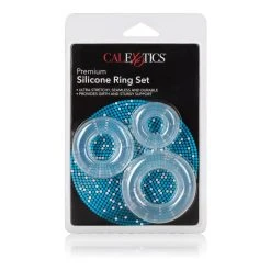 Kit De 3 Cockrings Transparents - Calexotics -EasyToys Shop kit 3 cockrings transparents calexotics 5
