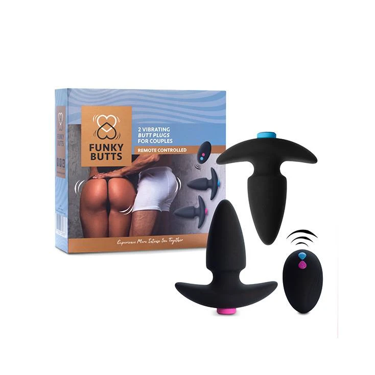 Kit Anal Pour Couple 'Funky Butts' - FeelzToys 1 Kit Anal Pour Couple 'Funky Butts' - FeelzToys