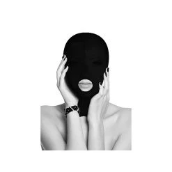 Cagoule Fétichiste Ouverte Sur La Bouche – Ouch! -EasyToys Shop masque submission bouche ouverte 2