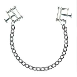 Rimba Pinces à Seins étaux Métal Avec Chaîne Métal