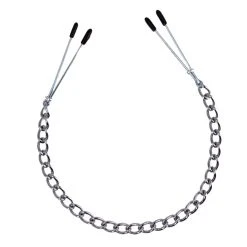 Rimba Pinces à Seins Réglables Métal Avec Chaînette Métal