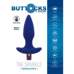 Plug Anal Vibrant ‘The Sparkle’ – Buttcocks By Toyjoy -EasyToys Shop plug anal vibrant the sparkle buttcocks by toyjoy 3