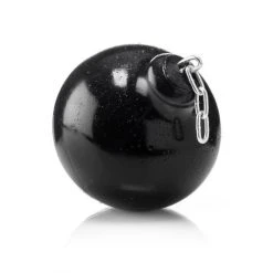 Plug Boule XXL Avec Chaîne - HardToys