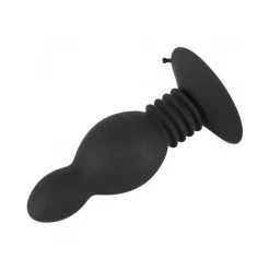 Plug Rebondissant Ventousé - Black Velvet -EasyToys Shop plug rebondissant ventouse black velvet 2
