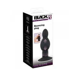 Plug Rebondissant Ventousé - Black Velvet -EasyToys Shop plug rebondissant ventouse black velvet 5