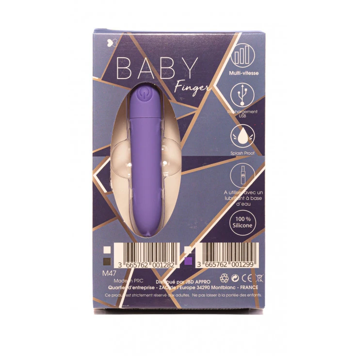 Vibromasseur Baby Finger Rechargeable 4 Vibromasseur Baby Finger Rechargeable – Image 4