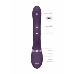 Vibromasseur Rabbit Triple Fonction 'Aimi' - Vive 17 Vibromasseur Rabbit Triple Fonction 'Aimi' - Vive -EasyToys Shop vibromasseur rabbit triple fonction aimi vive 7