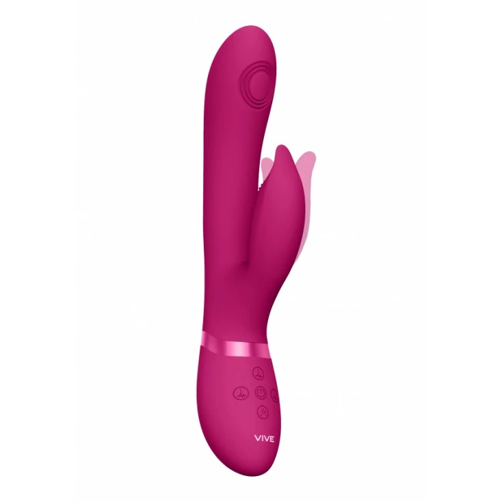 Vibromasseur Rabbit Triple Fonction 'Aimi' - Vive 1 Vibromasseur Rabbit Triple Fonction 'Aimi' - Vive