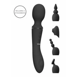 Vibromasseur Wand à Deux Extrémités 'Nami' - Vive -EasyToys Shop vibromasseur wand a deux extremites nami vive 2