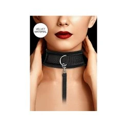 Collier Velcro Avec Laisse – Ouch!